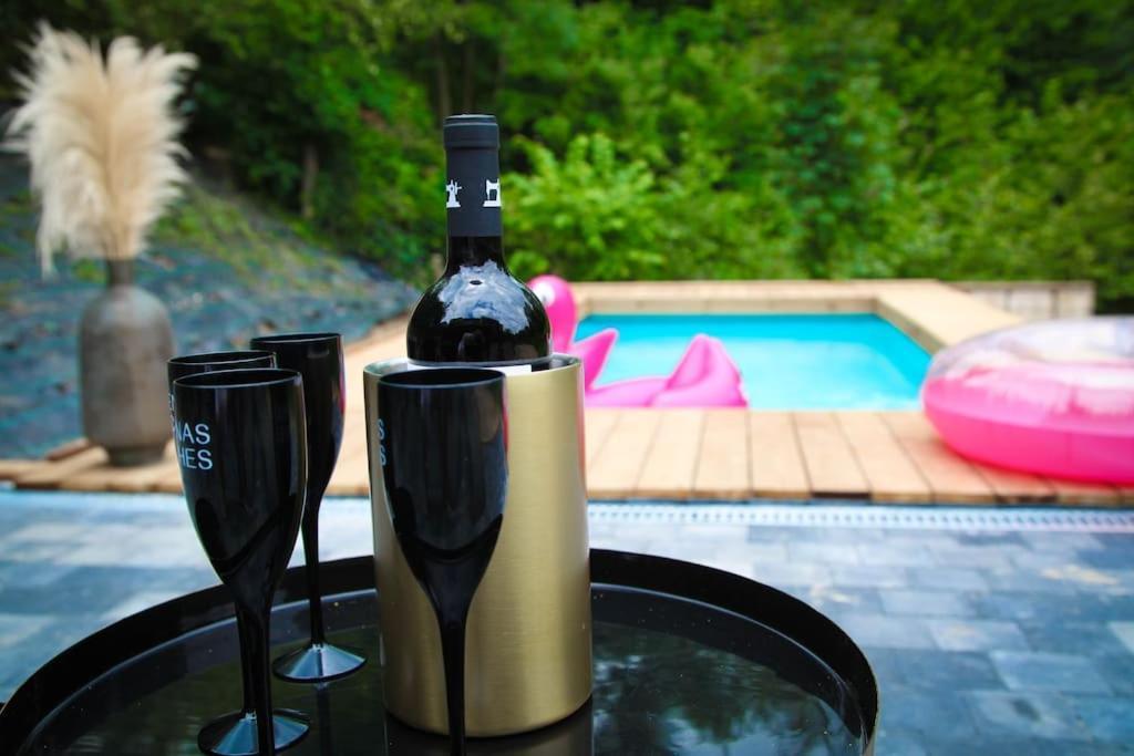 Buenas Noches Villa Standing Piscine & Wellness Boncelles Εξωτερικό φωτογραφία